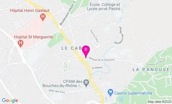 Localisation Cecile Le Lan Chirie
