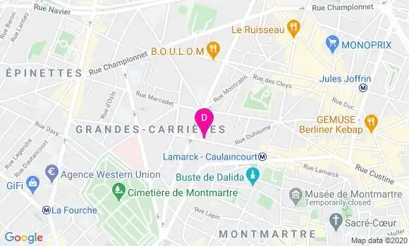 Localisation Roxane Behvad