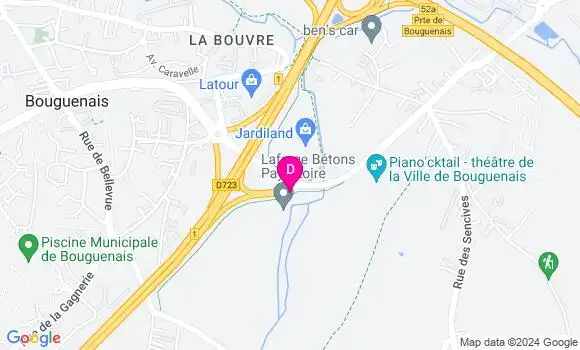 Localisation Julie Larher Landure