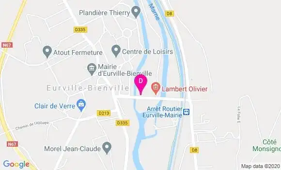 Localisation Anne Sophie Grosjean