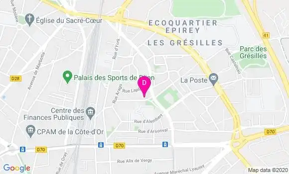 Localisation Claire Dupuis
