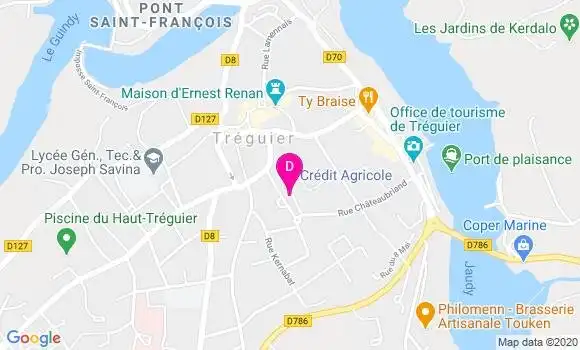 Localisation Christophe Bodin