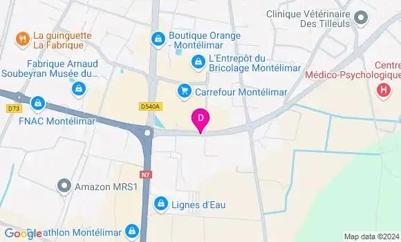 Localisation Frédéric Chalas