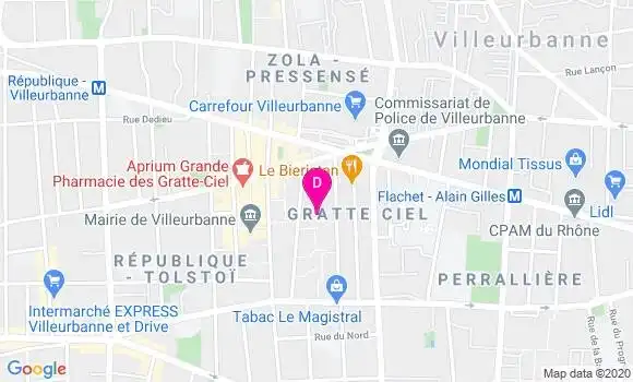 Localisation Caroline Chamard