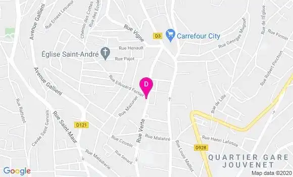 Localisation Corine Hannedouche