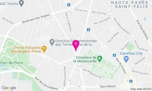 Localisation Marie Pauline Charier
