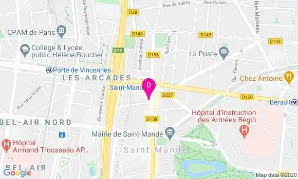 Localisation Victor Sabban