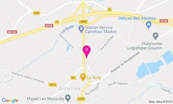 Localisation Fabien Houssat