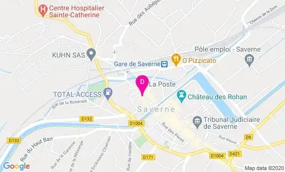 Localisation Sarah Dubourg
