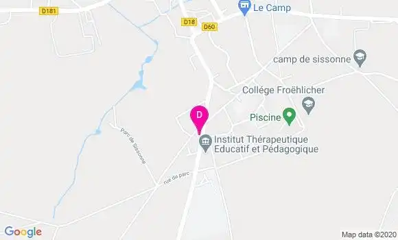 Localisation Emmanuel Robin