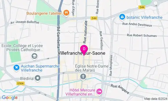 Localisation Lilian Bois