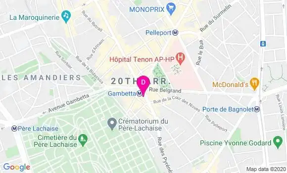 Localisation Carole Ouakil Lugassy
