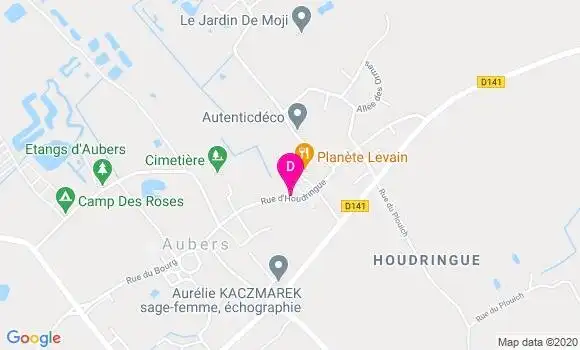 Localisation Fabrice Deberdt
