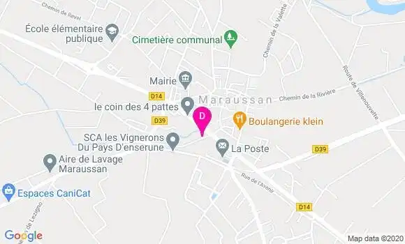 Localisation Elodie Sorondo