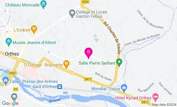 Localisation Charlotte Barrue