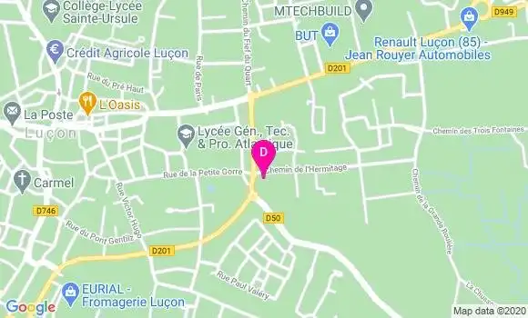 Localisation Marion Senotier