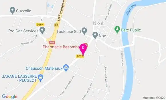 Localisation Jean Louis Mairet