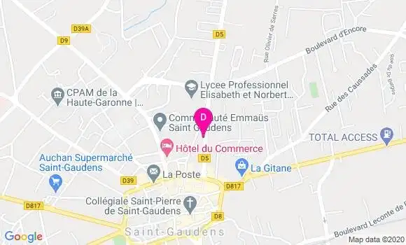 Localisation Eric Bottiau