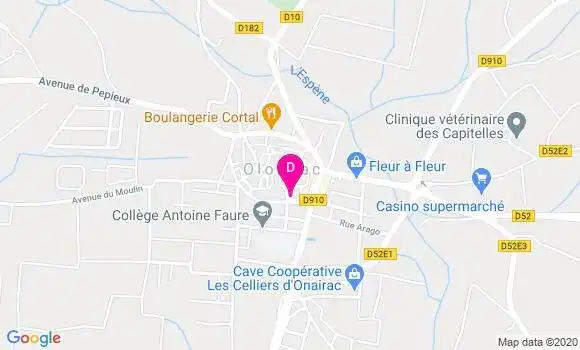 Localisation Gilles Compagnon