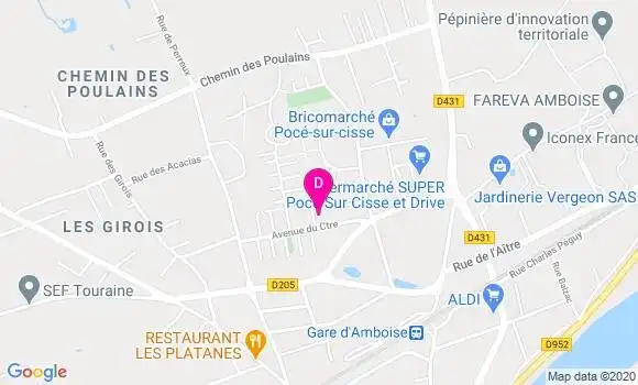 Localisation Catherine Husson