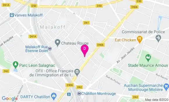 Localisation Clarel Cangy