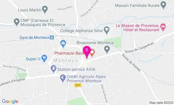 Localisation Laura Delmotte