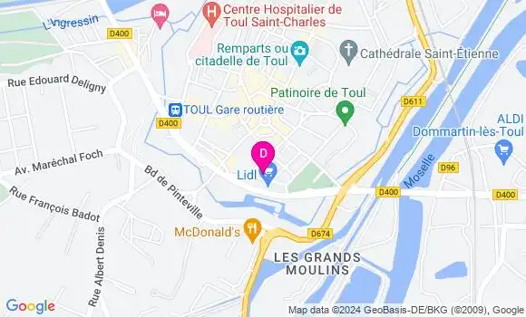 Localisation Clémence Marechal