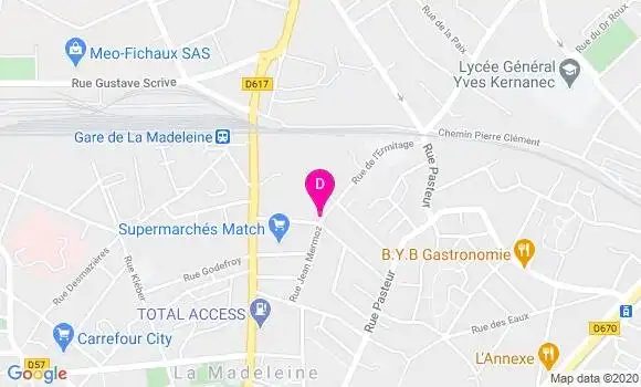 Localisation Sylvie Samarcq Glacon