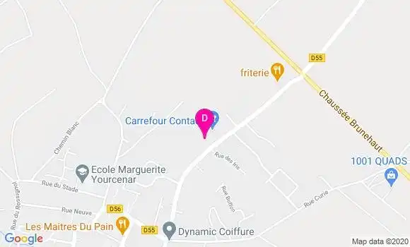 Localisation Caroline Franchomme