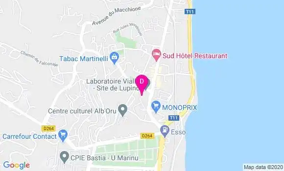 Localisation Catherine Albertini