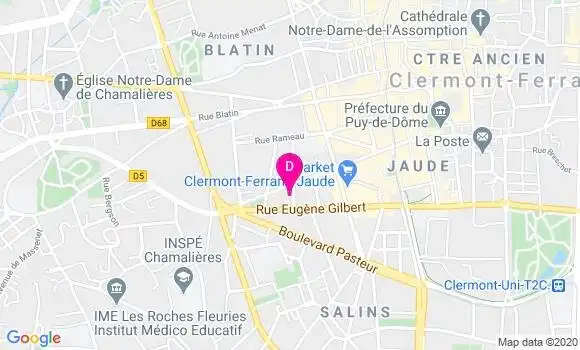 Localisation Eric Marie Catherine