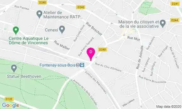 Localisation Olivia Danan Touati