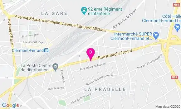 Localisation Cecile Bougrier