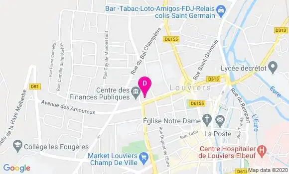 Localisation Isabelle Hivet