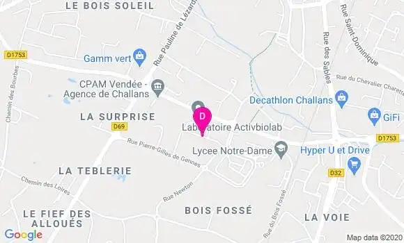 Localisation Valerie Cipra