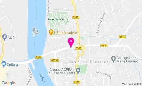 Localisation Nicolas Vial