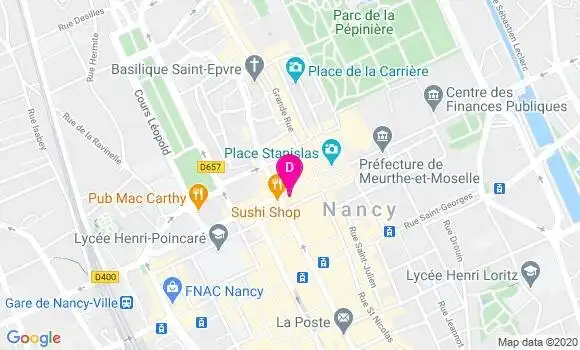 Localisation Fabienne Mallaizee