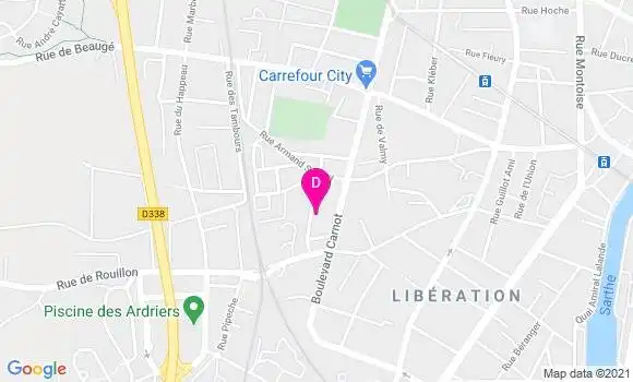 Localisation Gaelle Le Brun Morvan