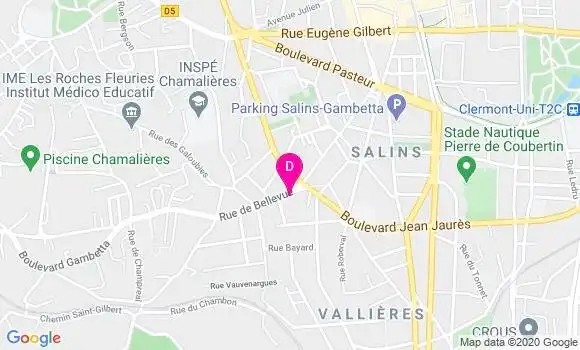 Localisation Regine Dagard