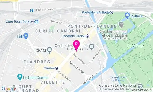 Localisation Jeanine Serouya