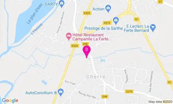 Localisation Aurelie Peard