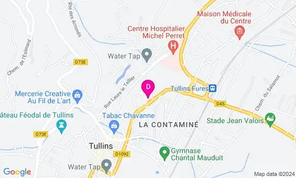 Localisation Fanny Cotrait