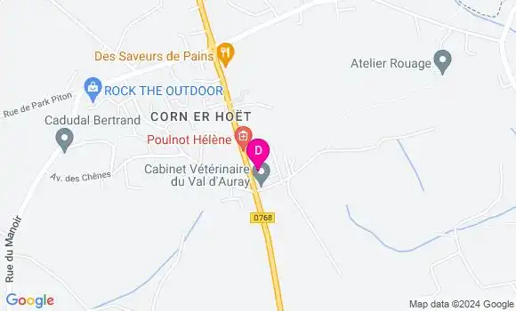 Localisation Damien Sallenave