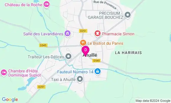 Localisation Baptiste Brilleaud