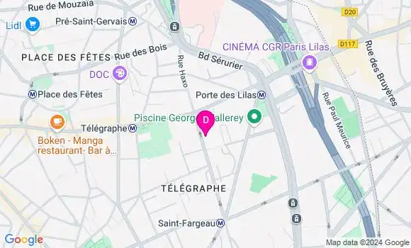 Localisation Clémence Moreau