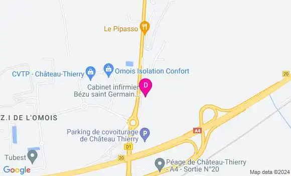 Localisation Laurie Lermechain