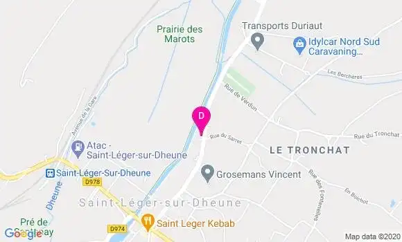 Localisation Vincent Marchal