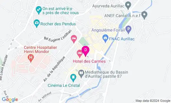 Localisation Catherine Liaubet Crouzier