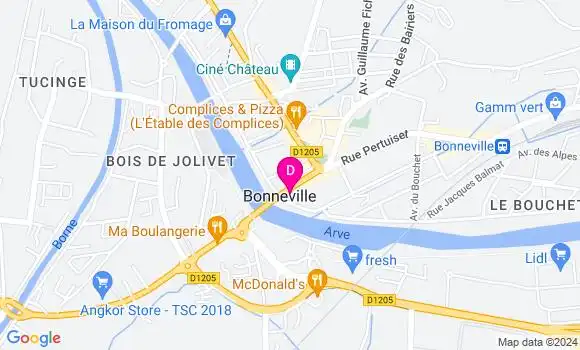 Localisation Audrey Grillere