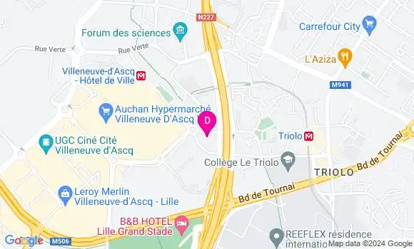 Localisation César Thibaud